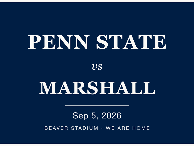 Penn State vs Marshall — 2026 watch party