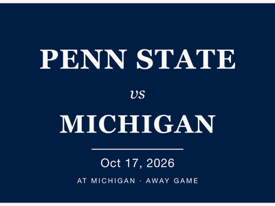 Penn State vs Michigan — 2026 watch party