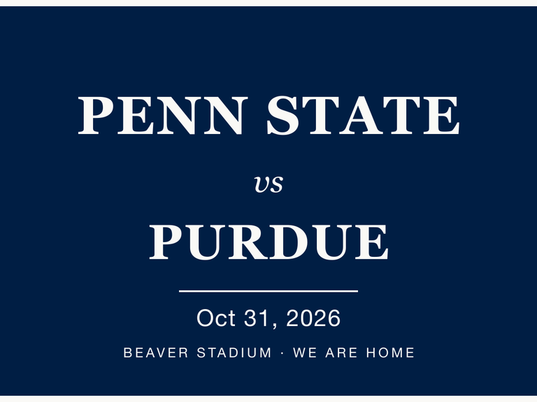 Penn State vs Purdue — 2026 watch party