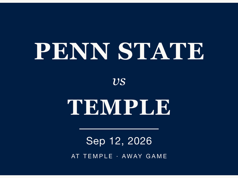 Penn State vs Temple — 2026 watch party